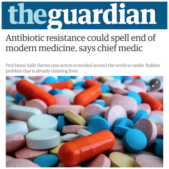 Antibiotic Resistance Could Spell The End Reality