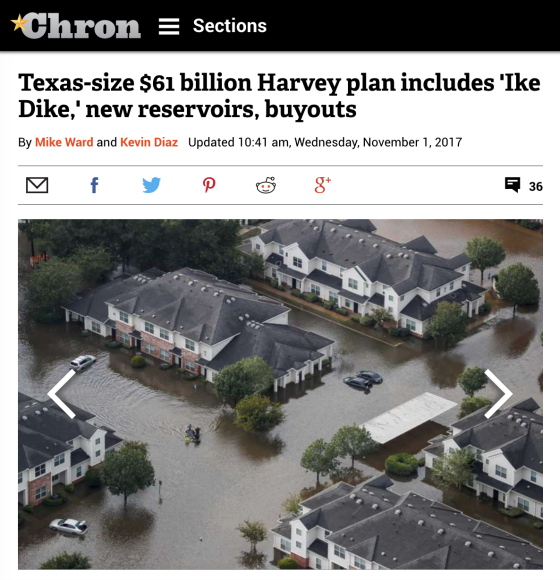 Hurricane Harvey Texas size $61 Billion Plan Insurance