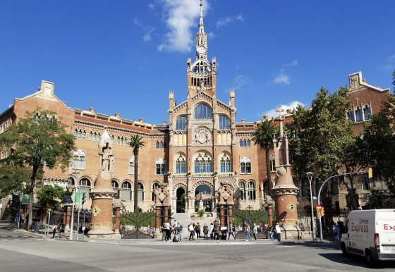 famous hospital of Barcelona