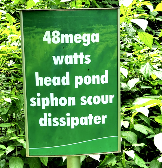 48mega watts head pond sign