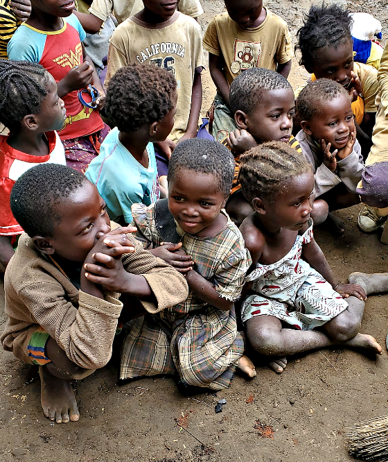 Village children of Zambia