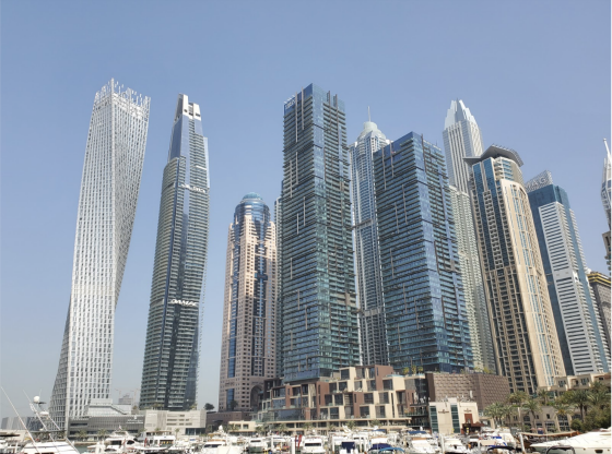 Dubai skyline 2019