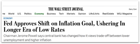 Fed Approves Shift on Inflation Goal