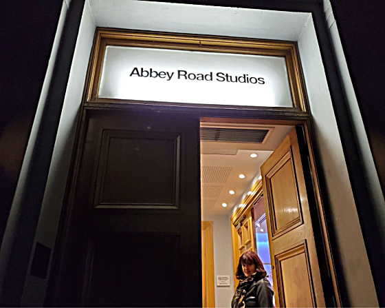 Abbey Road Studios doorway November 2021 Gary Carmell London
