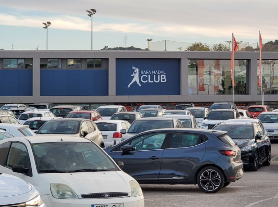 Parking lot Rafa Nadal Club Mallorca