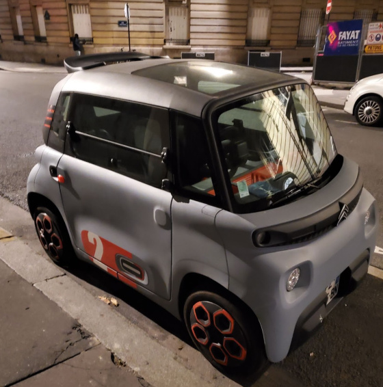 Fuel efficient vehicles Paris