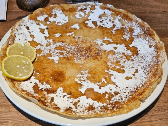 Dutch pancake from Amsterdam