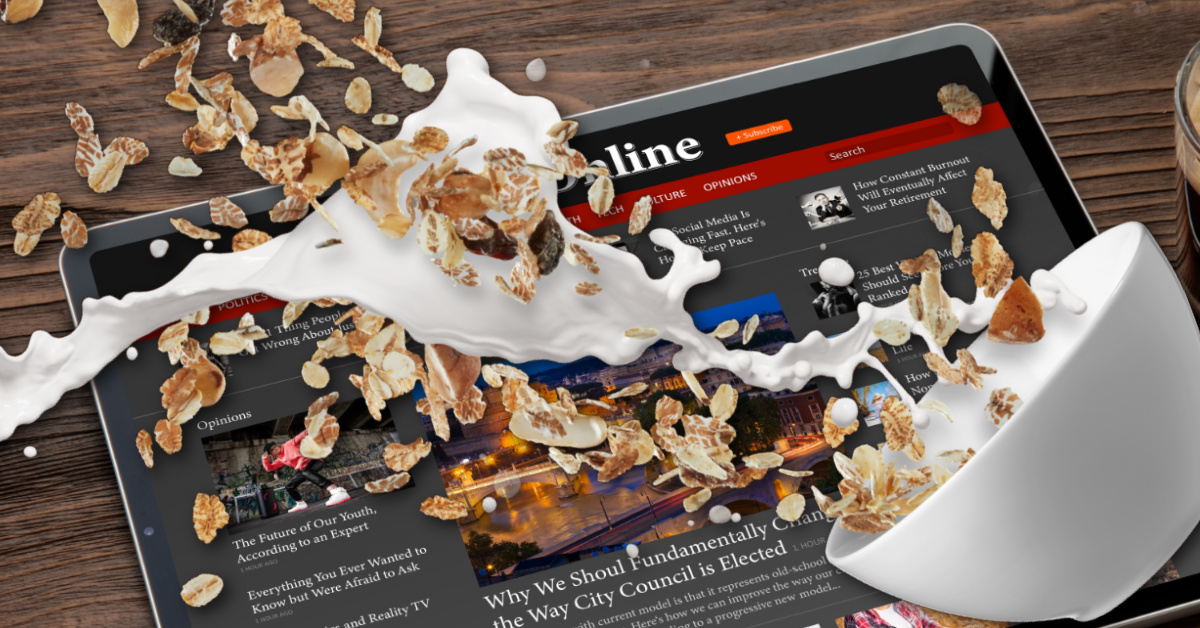 Remembering Not To Cry Over Spilled Milk