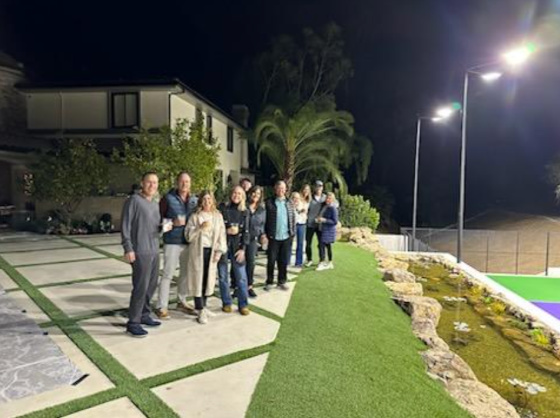 The Eleven First visitors February 2024