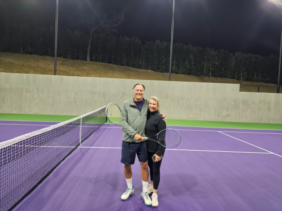 Gary and Heather Tennis Paradise January 31, 2024