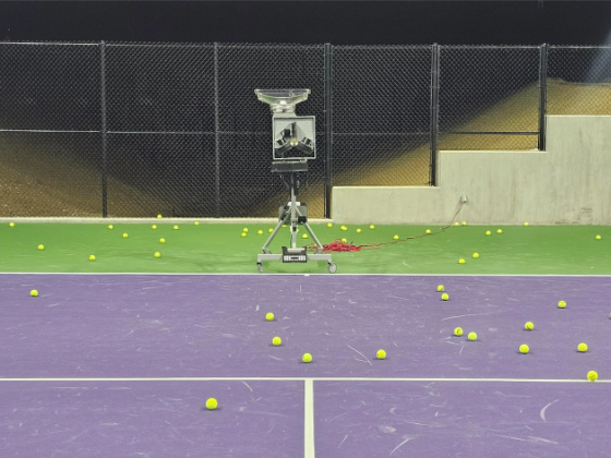 3 rounds with the Ball Machine The Eleven