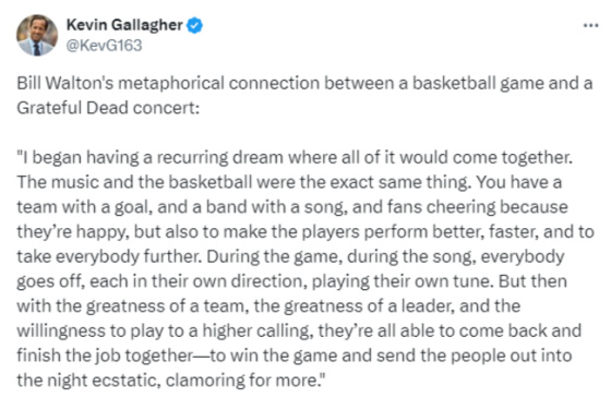 Kevin Gallagher Tweet @KevG163