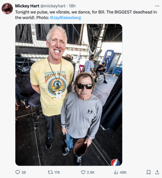 Mickey Hart Bill Walton