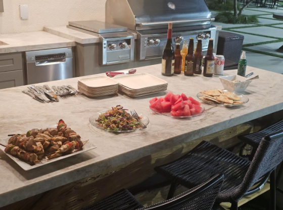 Healthy meal The TenniSphere Blue Zones