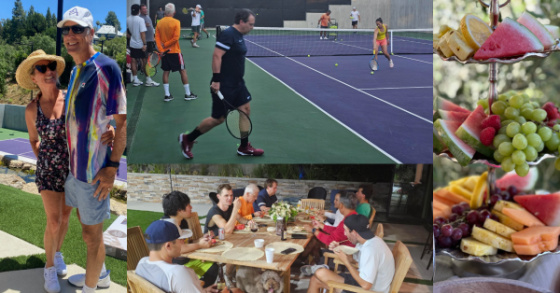 Tennis Players The TenniSphere Blue Zone