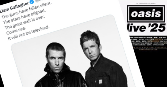 Liam Gallagher Oasis Noel Gallagher