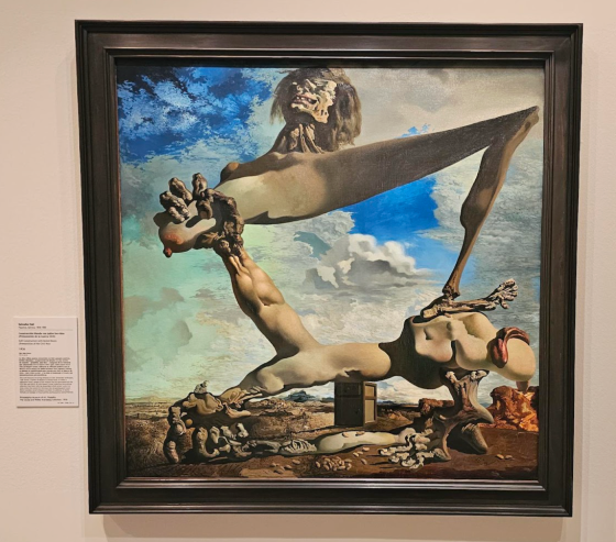 Salvador Dali painting