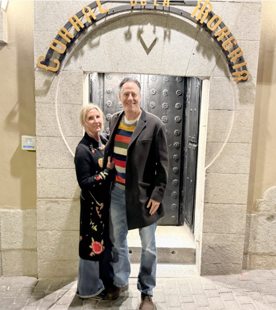 Madrid Corral De La Moreria Heather and Gary Carmell