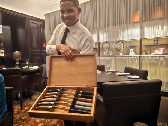 steak restaurant in The Abu Dhabi Edition