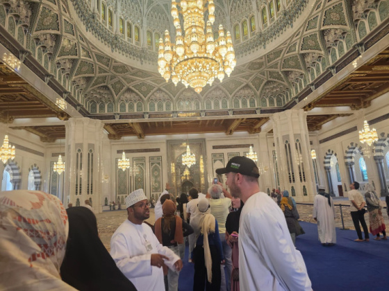 tour of the Grand Mosque April 2025