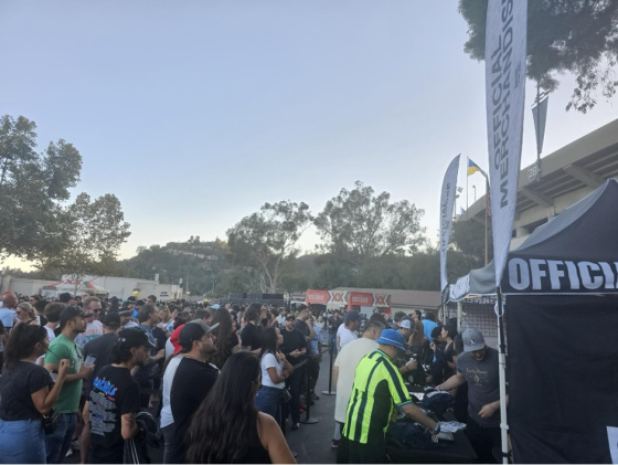 Merchandise Tent Oasis September 6, 2025
