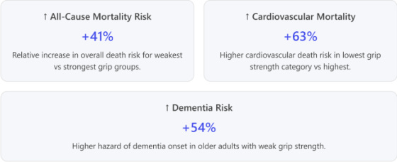 All-Cause Mortality Risk Cardiovascular Mortality Grip