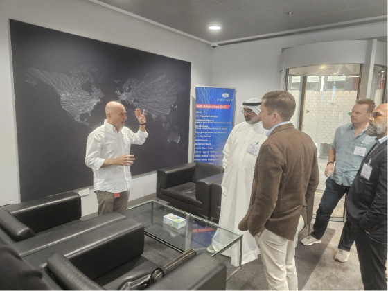 Equinix has over 97% of the world’s internet traffic flow