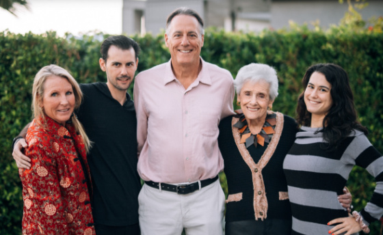 Heather-Jacob Gary Bonnie Carmell 90th-Birthday Ariella