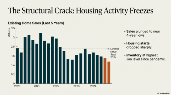 The Structural Crack_ Housing Activity Freezes 2020 - 2024