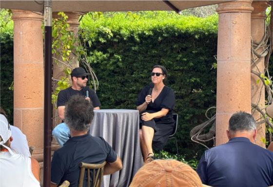Andy Roddick and Lindsay Davenport